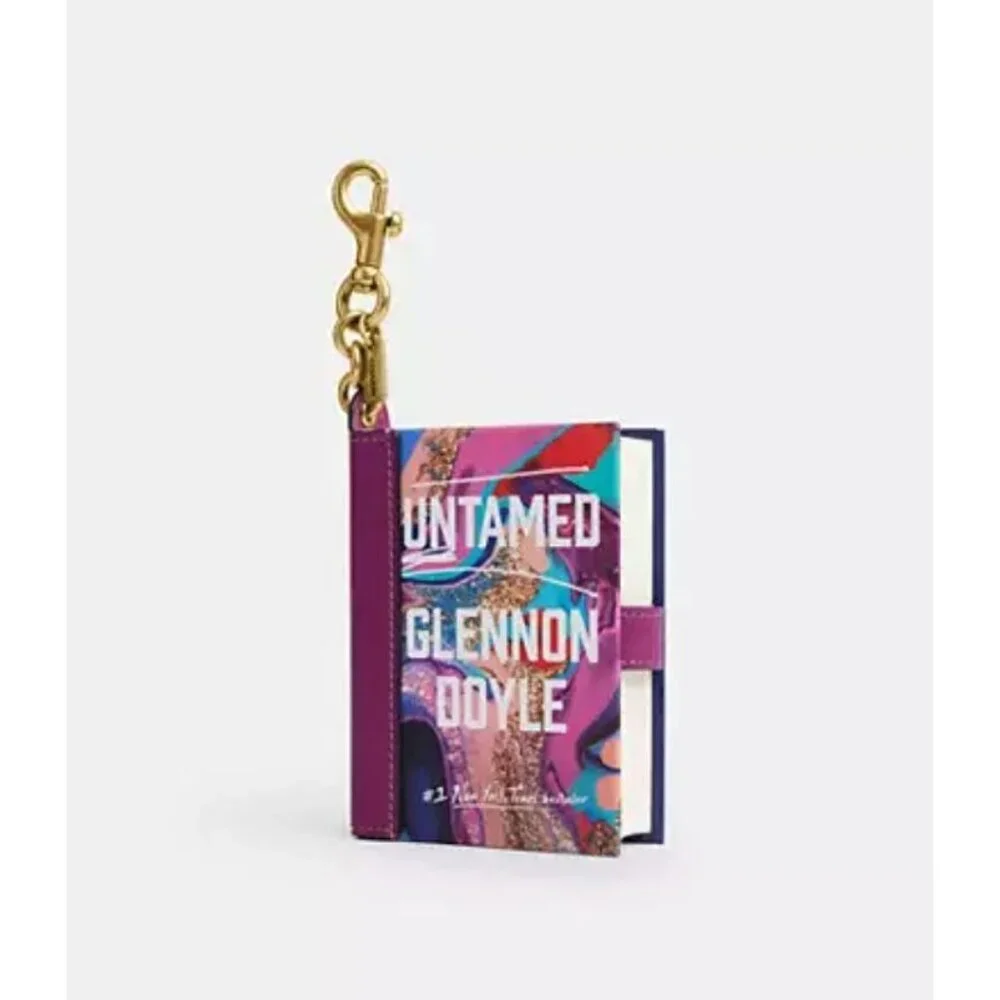 Coach Untamed By Glennon Doyle Book Bag Charm